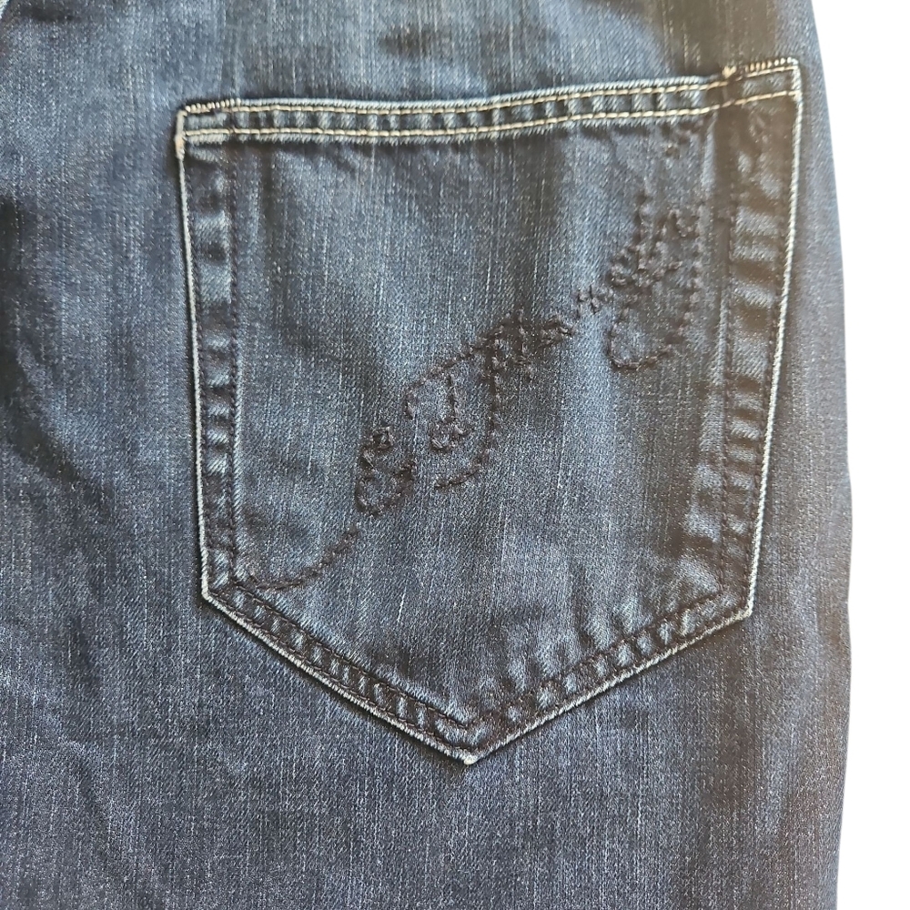 Ed Hardy by Christian Audigier Y2K button fly jeans, embroidery Men 34/32 - Picture 8 of 8